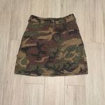 Marissa Webb Katrina quilted camo mini skirt Brown Size M Photo 5
