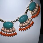 J.Crew COLORFUL GLASS & CRYSTAL DRAMATIC RUNWAY NECKLACE Photo 2