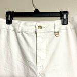Sz 12 Nautica White Wide Leg ~Crop Jeans Photo 2