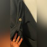 Seafolly  Black V-Neck Swim Cover-Up Photo 8