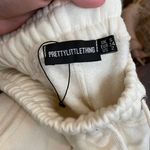 Pretty Little Thing Cream Colored Joggers Photo 4