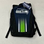 NFL Forever Collectible Seattle Seahawks Primetime School Travel Backpack Bag Photo 0