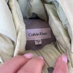 Calvin Klein womens boxy puffer jacket lime green Photo 3