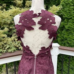 Free People X Saylor Jessa Floral Mini Party Dress crochet floral Sz S Photo 5