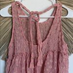 Free People  Blush and Gold Mini Dress Photo 8