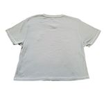 Modern Lux Shirt Women XL Crop Embroidered Ying Yang Ancient Chinese Symbol Photo 1