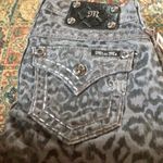 Miss Me Signature Rise Skinny Cargo Jeans in Grey Leopard combo sz 24 NWT Photo 8