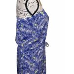 Vineyard Vines Martha’s Palm Print Ruffle Strapless Maxi Dress Sz Sm Resort EUC Photo 4