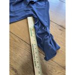 EXPRESS The Portofino Shirt Blue Button Front Size Small Lightweight Polyester Photo 12