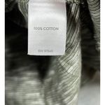 J.Jill  Womens M Shirt‎ Striped Gray Cotton Casual Tee Photo 2