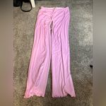 Juicy Couture Light Pink Velour sweatpants Photo 3