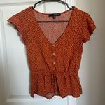 One Clothing Orange short sleeve top Photo 0