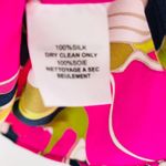 Trina Turk One Shoulder Silk Ruffle Floral Blouse Photo 7