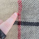 Sole Society Plaid Infinity Scarf Shawl Wrap Beige Black Red Acrylic Photo 6