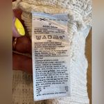 Banana Republic sleeveless cable knit sweater beach white size medium Photo 3