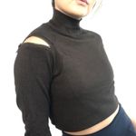 Cache Brown Mock neck sweater 🤎 Photo 1