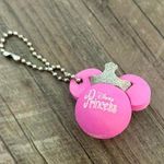 Disney  Princess Pink Crown Keychain Photo 1