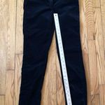J. McLaughlin  Women's Black Slim Leg Velvet Jeans Size 4 Photo 2
