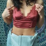 Boutique Corset Style Pink Crop Top Photo 0