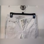 Michael Kors  | white cropped flare denim jeans, size 2 Photo 2