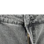 Eloquii The Barrel Leg Jean High Rise Denim Vintage Black Plus Size 16 Photo 4