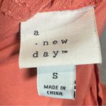 A New Day tiered flowy coral halter dress size small Photo 5