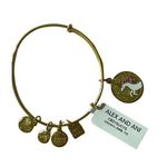 ALEX AND ANI NWT  Gold Unicorn Charm Bangle Children's Miracle Network Hospitals Photo 0