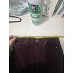 CAbi  Woman’s Deep Purple Cotton Skinny Corduroy Pants 3197 Size 6 Y2K Boho. EUC Photo 6