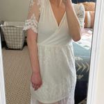 Gianni Bini White Lace Dress Photo 0