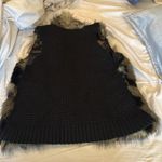 Macy's Inc faux fur vest with knit back pockets warm fun nwot $98 Macy’s Medium M Photo 3