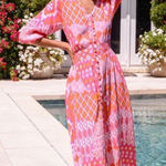 Walker & Wade Kelsey Dress XL Pink Photo 0