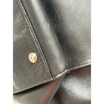 Coach  Charlie Tote Bag Large Black Leather Shoulder Handbag Purse Photo 10