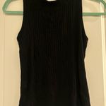 LNA  Black Ribbed Tank Top Photo 0