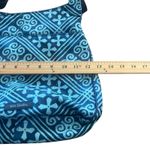 Vera Bradley Vera‎ Bradley Y2k Blue Geometric Seatbelt Shoulder Travel Bag Purse Photo 8