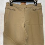 Worth Tan Khaki Mid Rise Business Casual Straight Leg‎ Pants Size 6 Photo 1