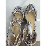 Womans Shoe Dazzle Astrid Platform Sandals 11 Multicolor Floral Open Toe Strappy Photo 5