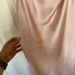 Revelry Blush Pink Jade Satin Dress Size 0 Photo 4