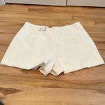 Nine West White High Rise Pleat Front Shorts - NWT Photo 5
