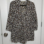 Show Me Your Mumu  Leopard animal‎ Print Long Sleeve romper boho size Medium Photo 0