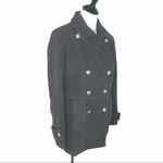 Nautica Double Breasted Peacoat, Gray, Medium Photo 3