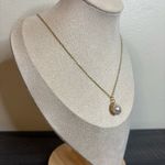 Handmade  Gold Pearl Necklace Photo 2