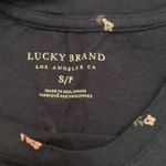 Lucky Brand navy Floral print t-shirt size S Photo 3