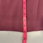 Lauren Ralph‎ Lauren Mauve Ruffle Criss Cross Strap Dress Photo 5