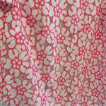 Lilly Pulitzer Pink Floral Short Sleeve Top Size Medium Photo 1