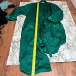 Victoria's Secret  Gold Label Emerald Green Long Sleeve Robe size Small vintage Photo 5