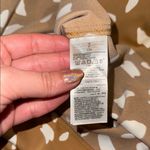 Old Navy Stylish Tan and White Women's Dress Photo 4