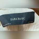 ZARA Basics- Tan cover up button down Size XL Photo 3