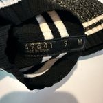 Stuart Weitzman New ‎ Waverly Sock Boots Ankle Black Gold Stretch Women's 9 Club Photo 5