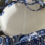 H&M  34 C Bikini Blue Halter Top Photo 3