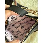 Juicy Couture  Black Embossed Chain Shoulder Bag Set Y2K Mini Purse New with tags Photo 6